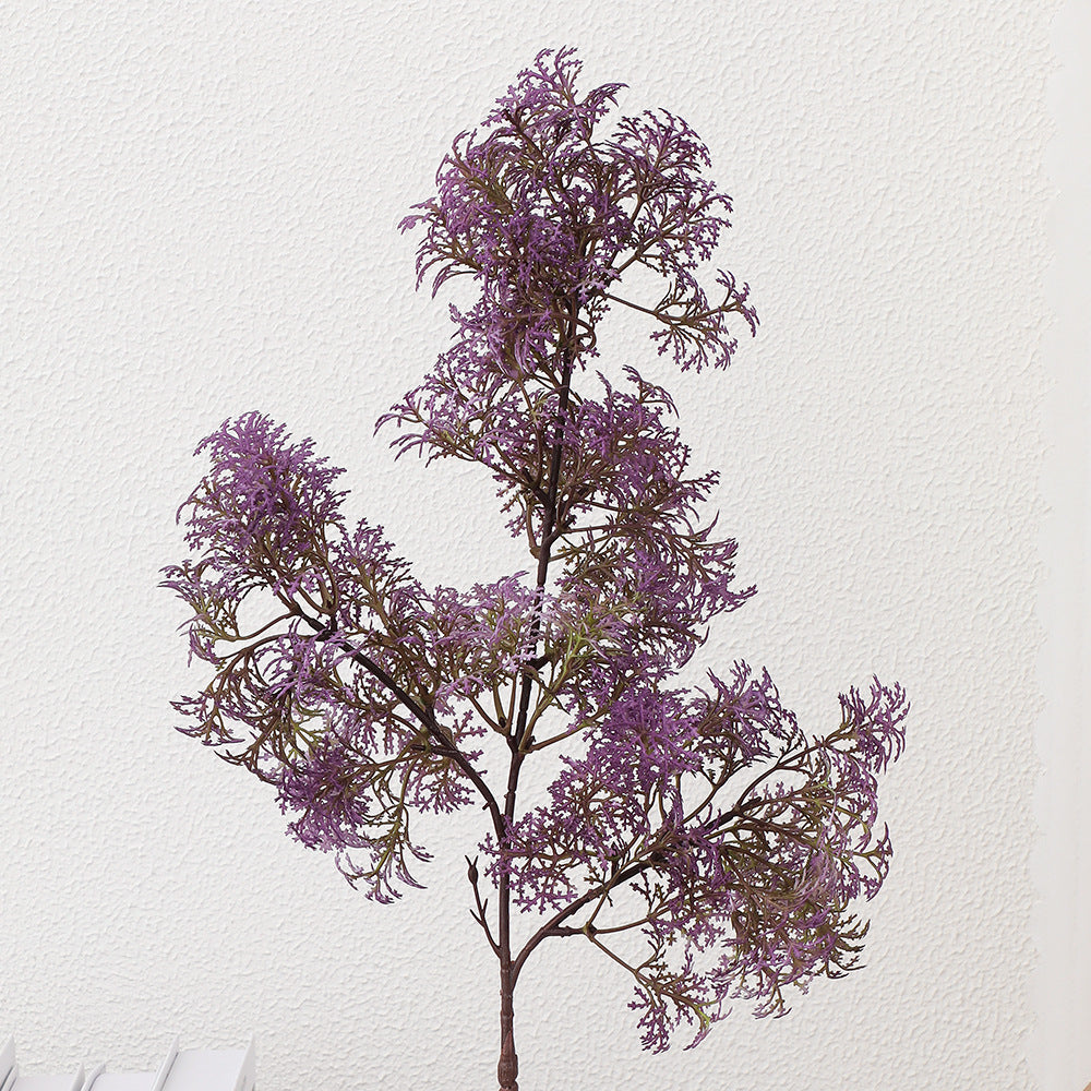 Artificial Flower Branch with Delicate Purple Flowers | High & Bury