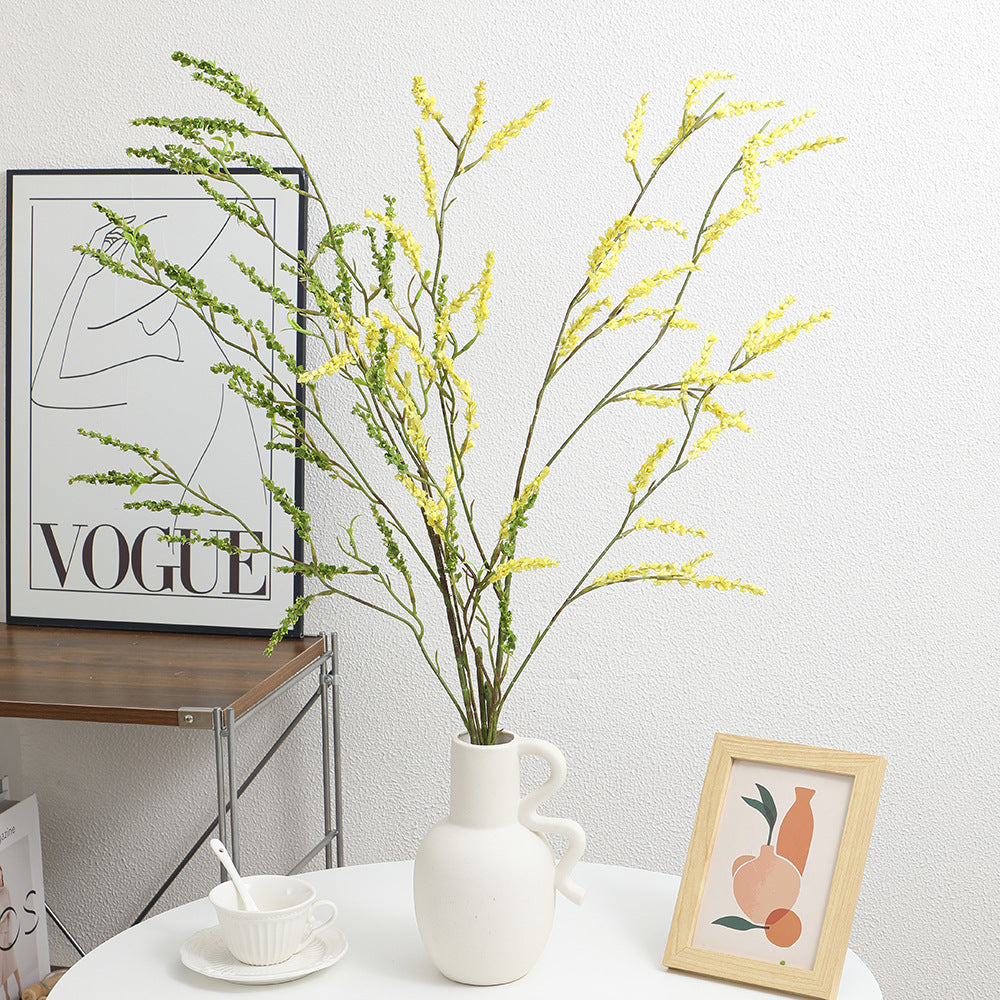 Artificial Flower Branch with Fine Pink Flowers | High & Bury