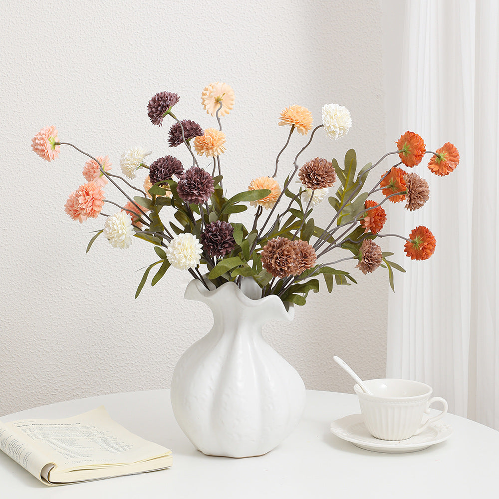 Artificial Flower Branch with Intricate Flowers | High & Bury