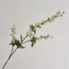 Artificial Flower Branch with Intricately Detailed Red Flowers | High & Bury