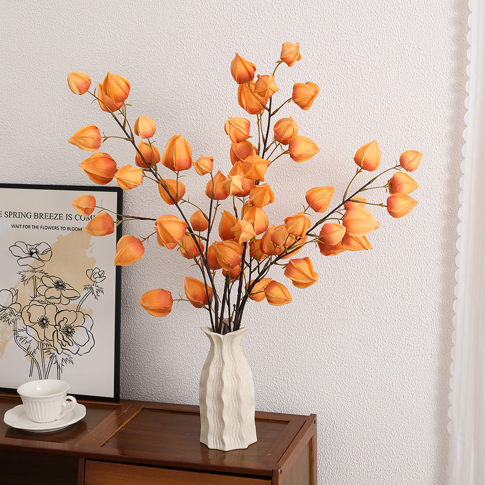 Artificial Flower Branch with Vibrant Flowers | High & Bury