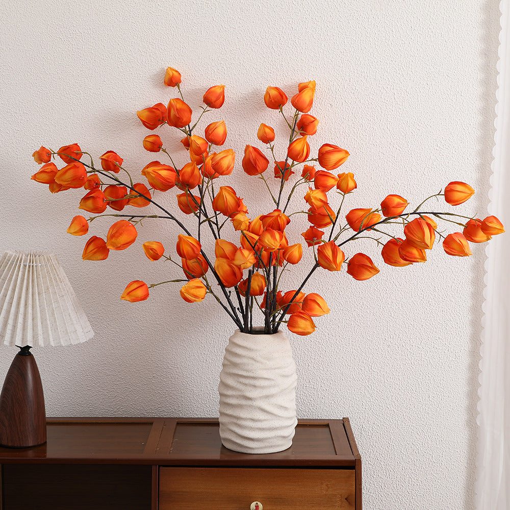 Artificial Flower Branch with Vibrant Flowers | High & Bury