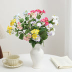 Artificial Flower Branch with Vibrant Pink Flowers | High & Bury