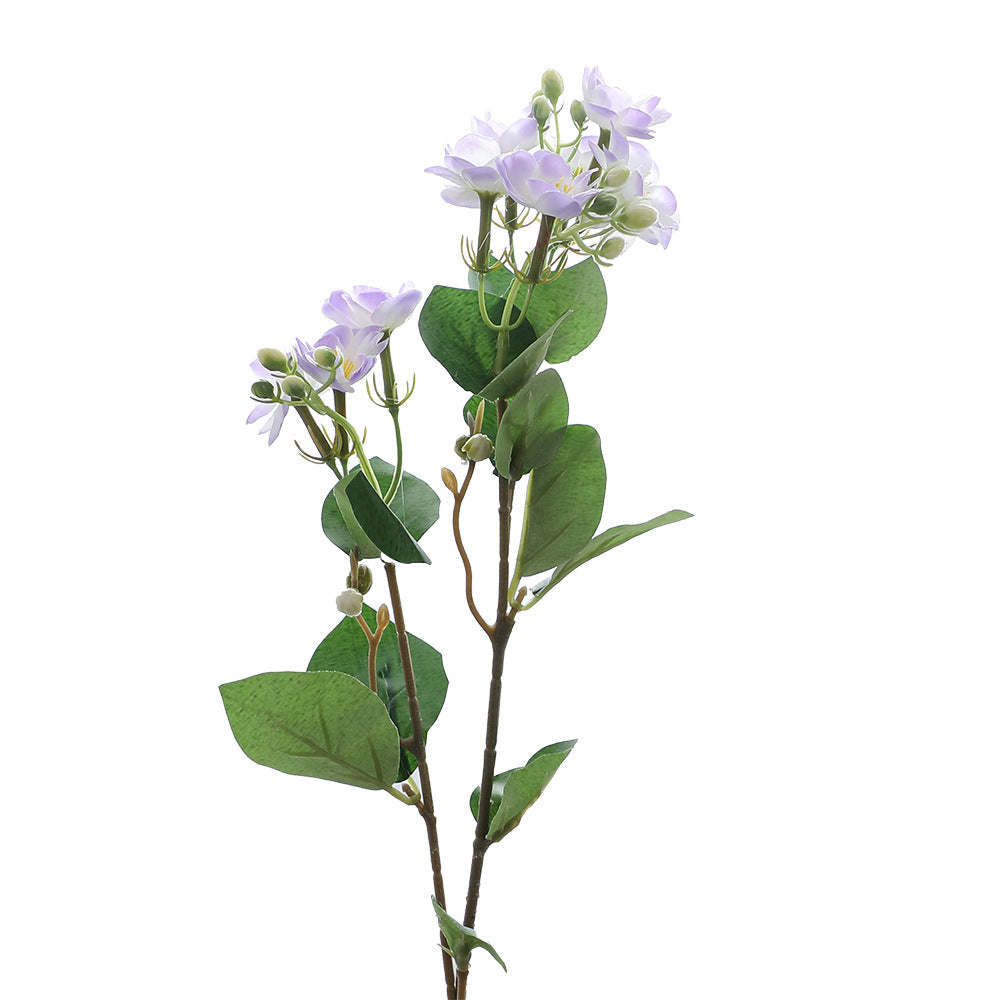 Artificial Flower Branch with Vibrant Pink Flowers | High & Bury