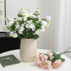 Artificial Flower Branch with Vibrant Pink Flowers | High & Bury
