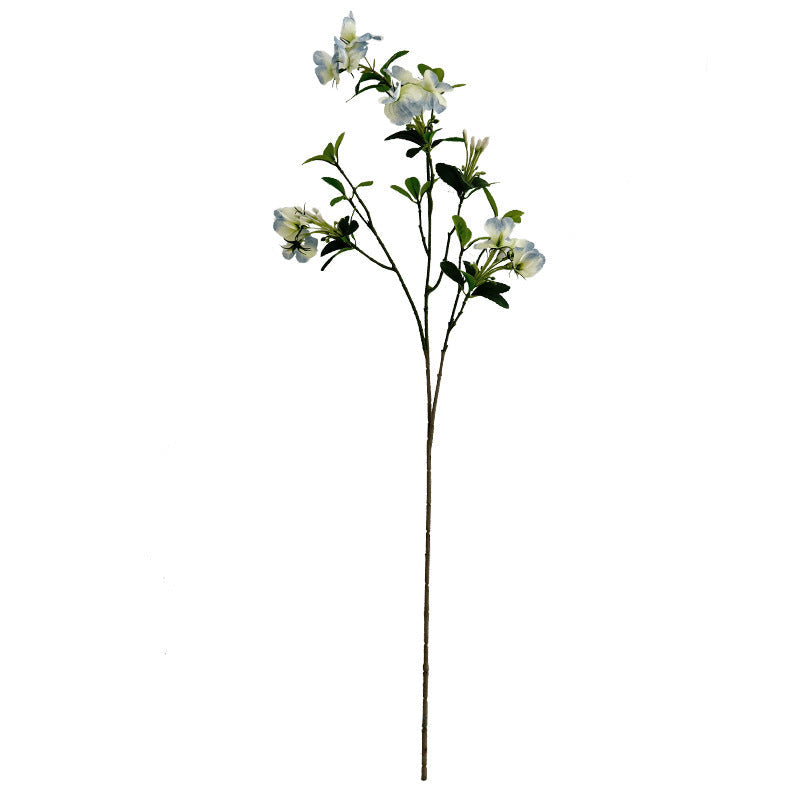 Artificial Flower Branch with Vibrant Pink Flowers Magenta Blue | High & Bury