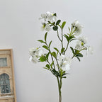 Artificial Flower Branch with Vibrant Pink Flowers Magenta Blue | High & Bury