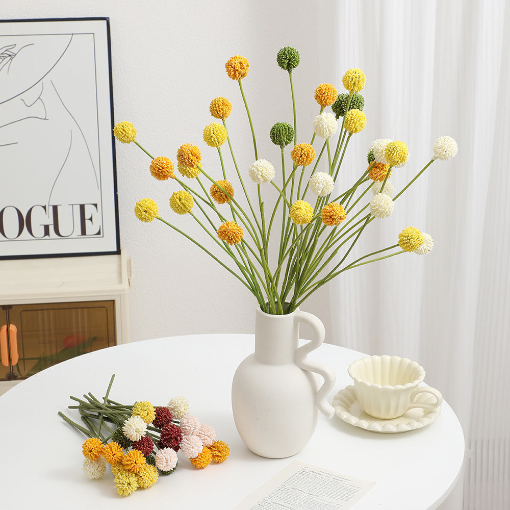 Artificial Flower Stem with Detailed Blooms | High & Bury