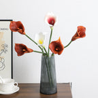 Artificial Flower White Brown | High & Bury
