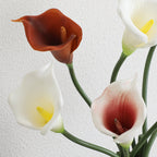 Artificial Flower White Brown | High & Bury