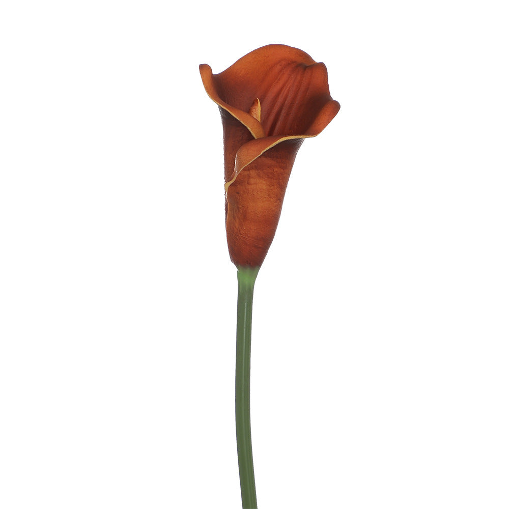Artificial Flower White Brown | High & Bury