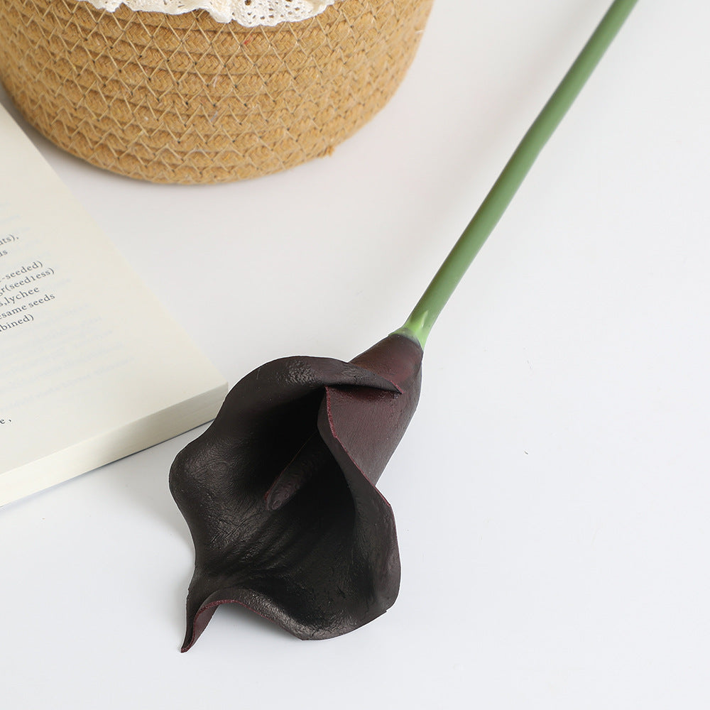 Artificial Flower White Brown | High & Bury