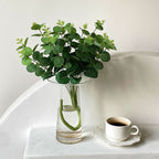 Artificial Flowering Branch with Lifelike Leaves and Delicate Flowers | High & Bury