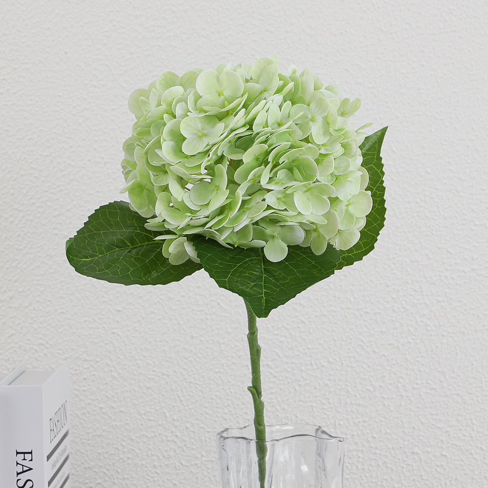 Artificial Hydrangea Bouquet Beige Light Brown | High & Bury
