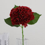Artificial Hydrangea Bouquet Beige Light Brown | High & Bury