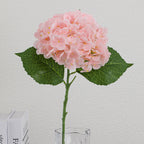 Artificial Hydrangea Bouquet Beige Light Brown | High & Bury