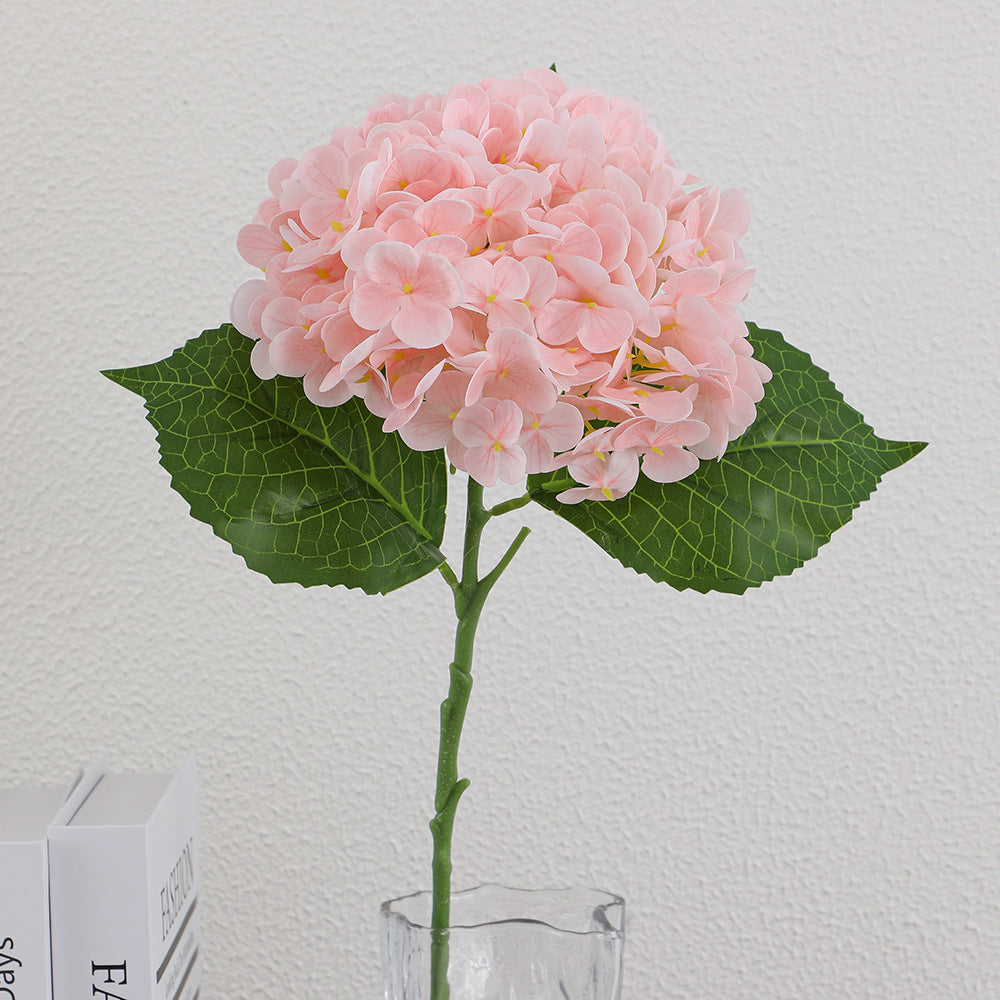 Artificial Hydrangea Bouquet Beige Light Brown | High & Bury
