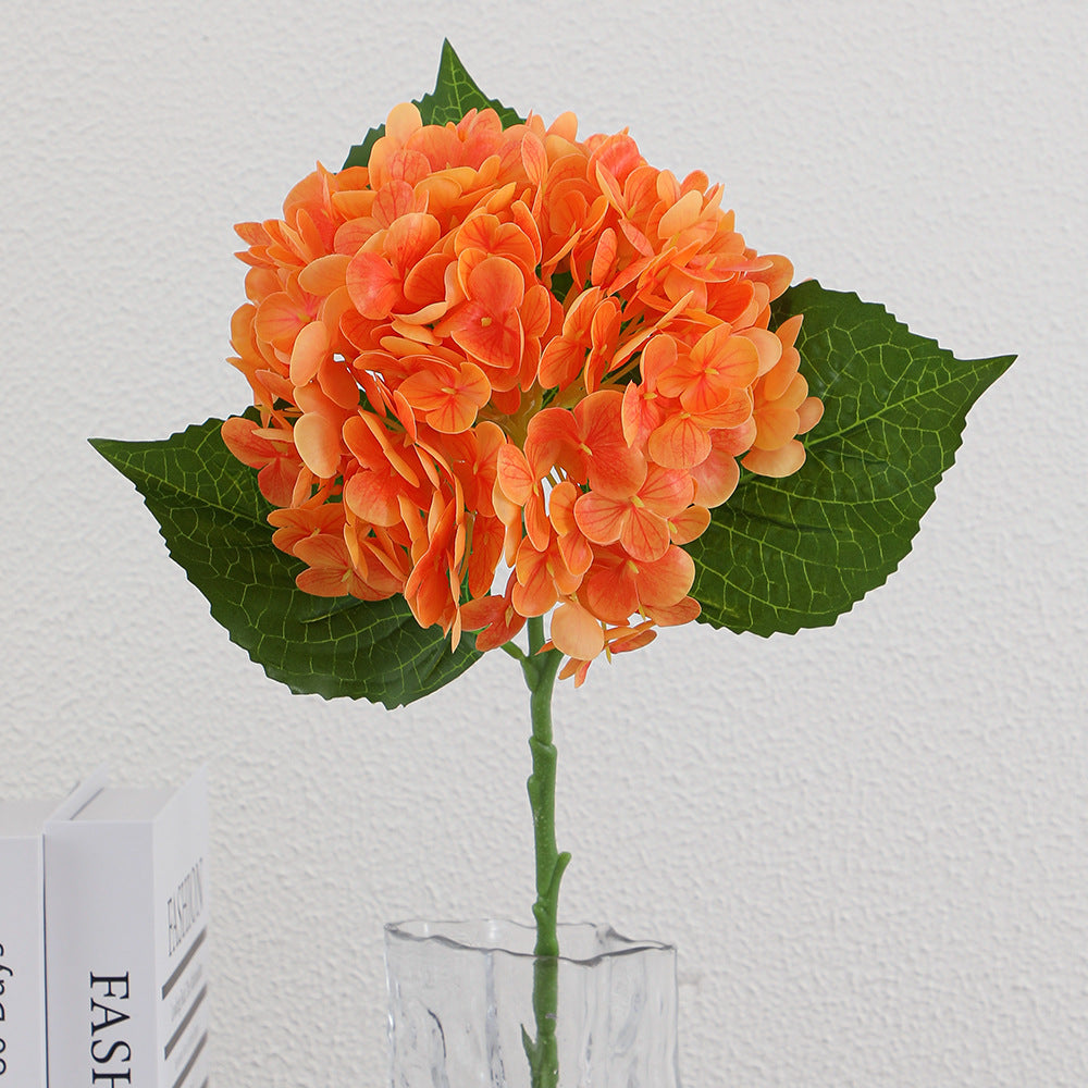 Artificial Hydrangea Bouquet Beige Light Brown | High & Bury