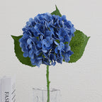 Artificial Hydrangea Bouquet Beige Light Brown | High & Bury