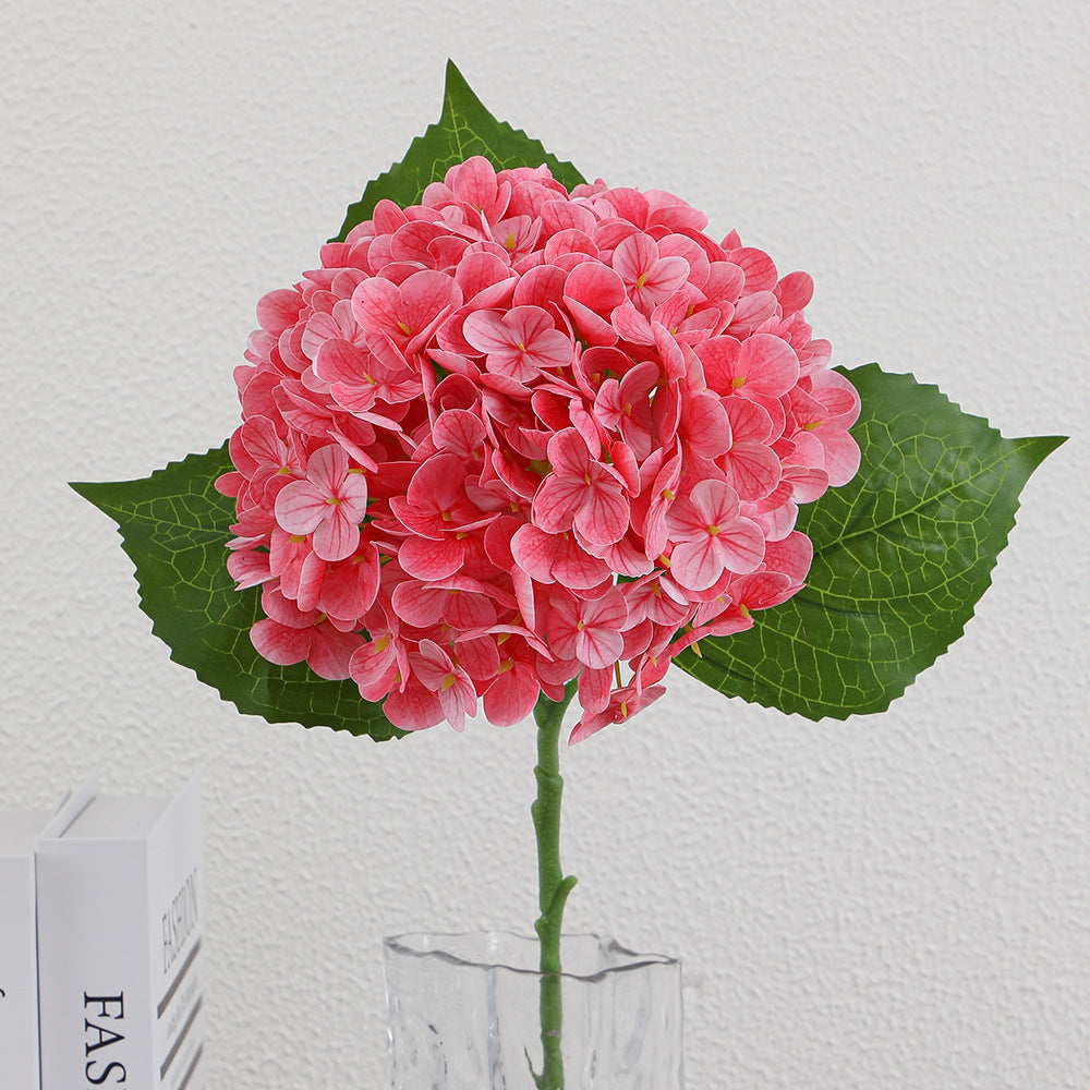 Artificial Hydrangea Bouquet Beige Light Brown | High & Bury