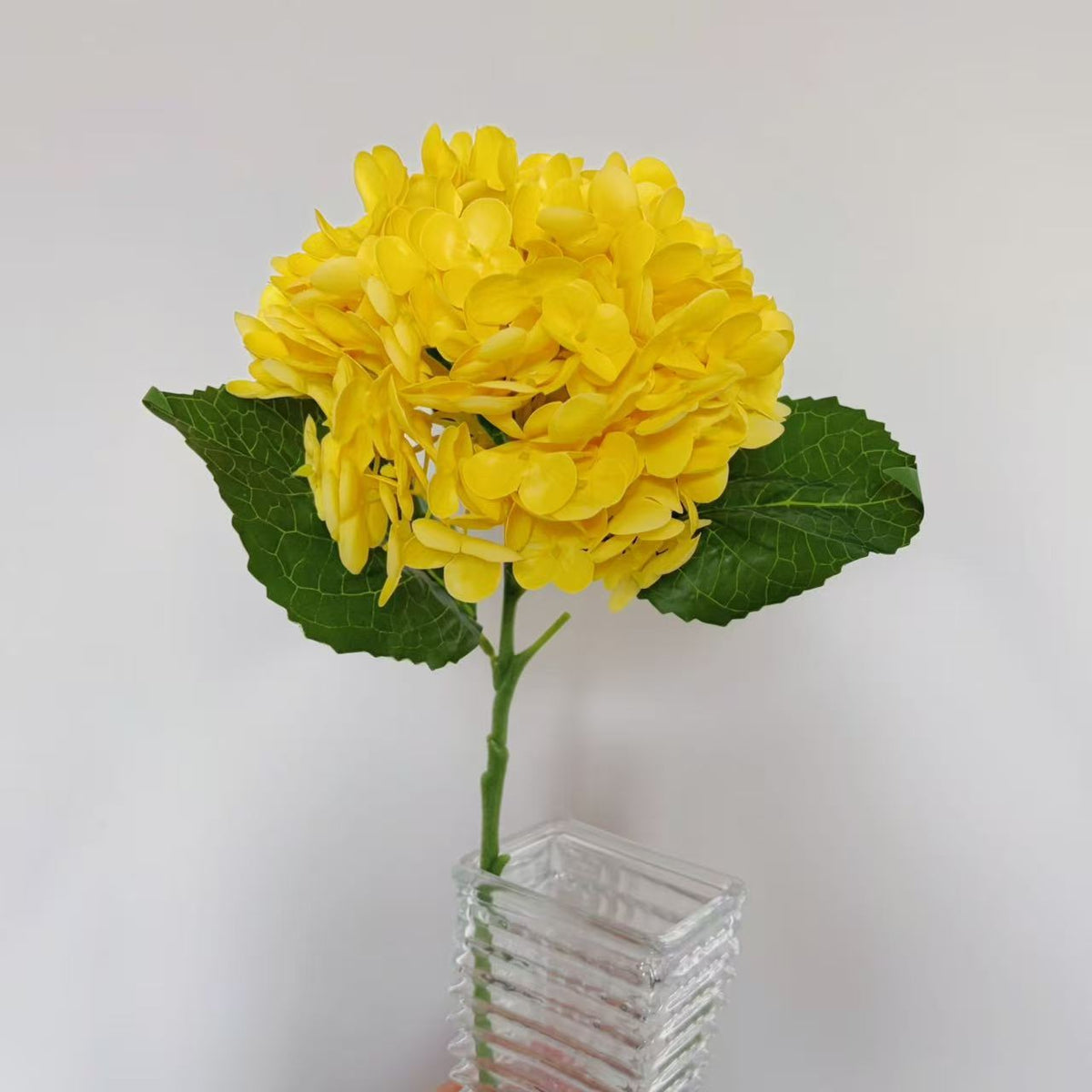 Artificial Hydrangea Bouquet Beige Light Brown | High & Bury