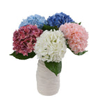 Artificial Hydrangea Bouquet Beige Light Brown | High & Bury