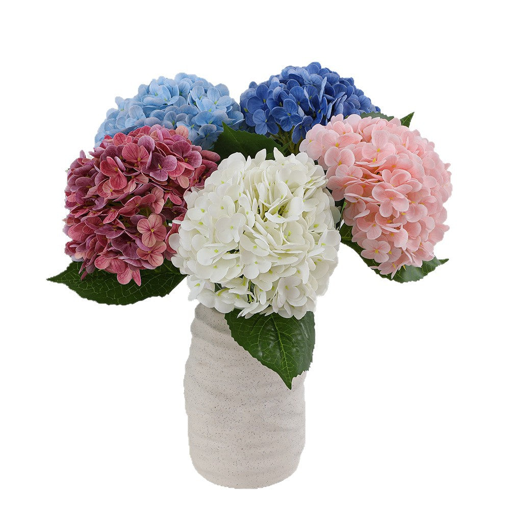 Artificial Hydrangea Bouquet Beige Light Brown | High & Bury