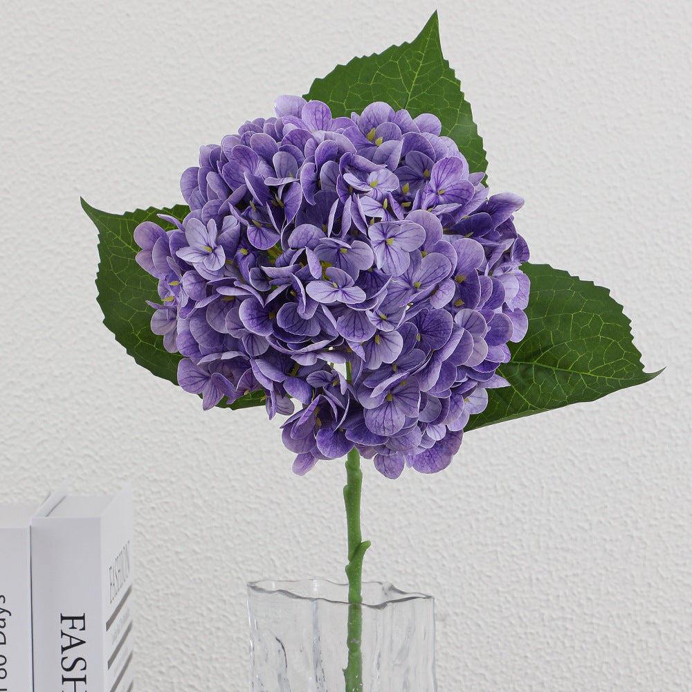 Artificial Hydrangea Bouquet Beige Light Brown | High & Bury
