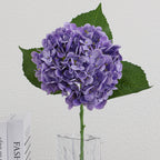 Artificial Hydrangea Bouquet Beige Light Brown | High & Bury