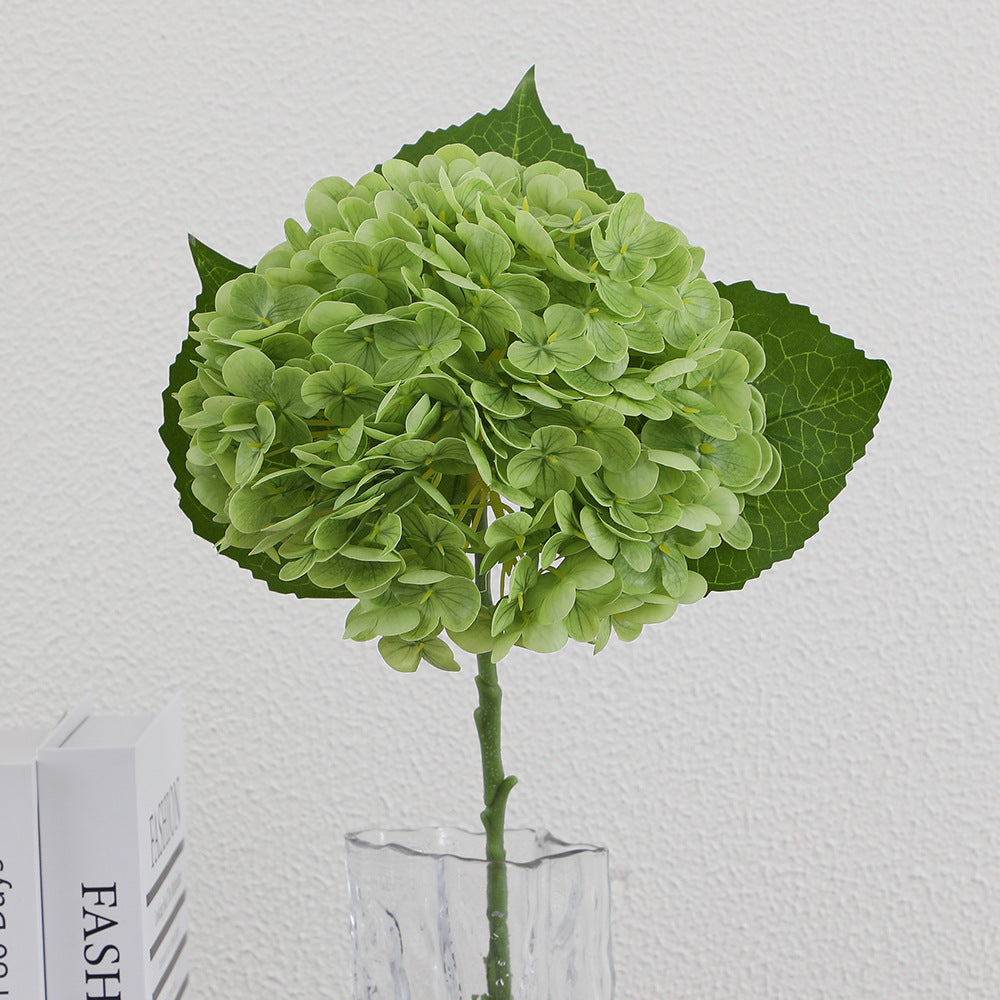 Artificial Hydrangea Bouquet Beige Light Brown | High & Bury