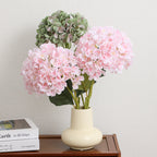 Artificial Hydrangea Branch with Detailed Flowers | High & Bury