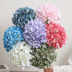 Artificial Hydrangea Branch with Detailed Flowers | High & Bury