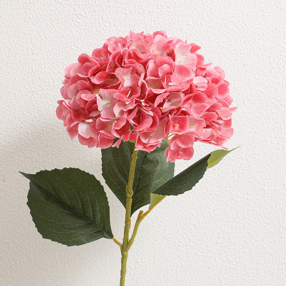 Artificial Hydrangea Branch with Detailed Flowers | High & Bury