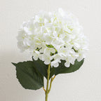 Artificial Hydrangea Branch with Detailed Flowers | High & Bury