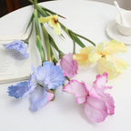 Artificial Iris Flower Stem with Realistic Details | High & Bury