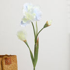 Artificial Iris Flower Stem with Realistic Details | High & Bury