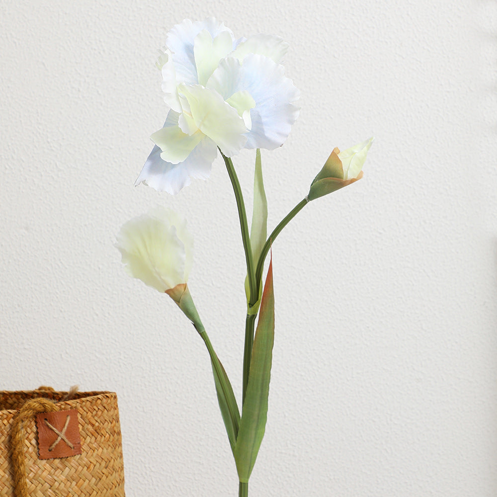 Artificial Iris Flower Stem with Realistic Details | High & Bury