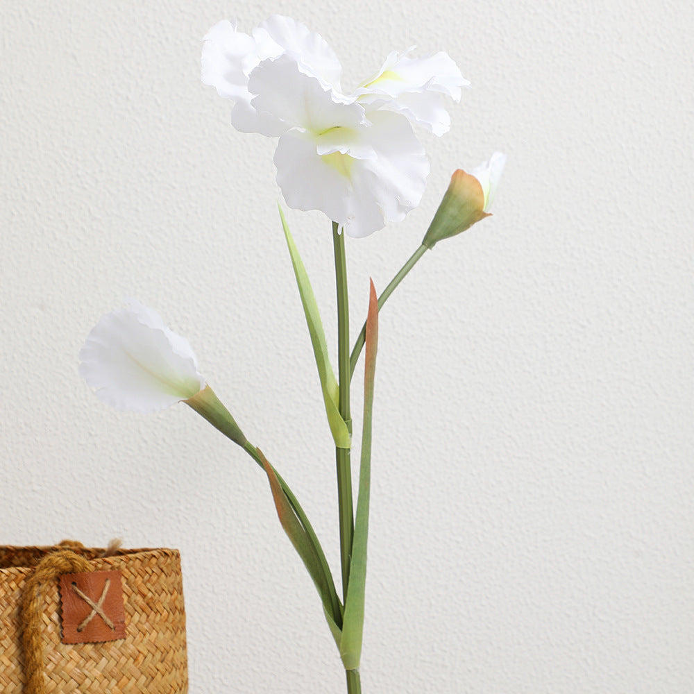 Artificial Iris Flower Stem with Realistic Details | High & Bury