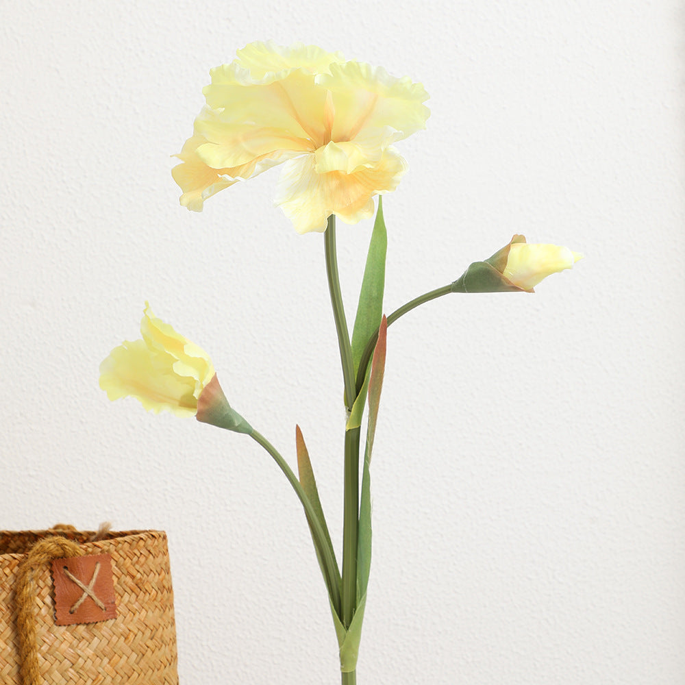 Artificial Iris Flower Stem with Realistic Details | High & Bury