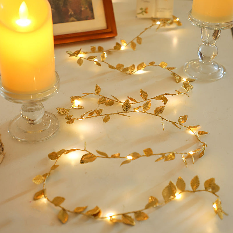 Artificial Ivy LED Curtain Lights | High & Bury
