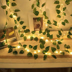 Artificial Ivy LED Curtain Lights | High & Bury