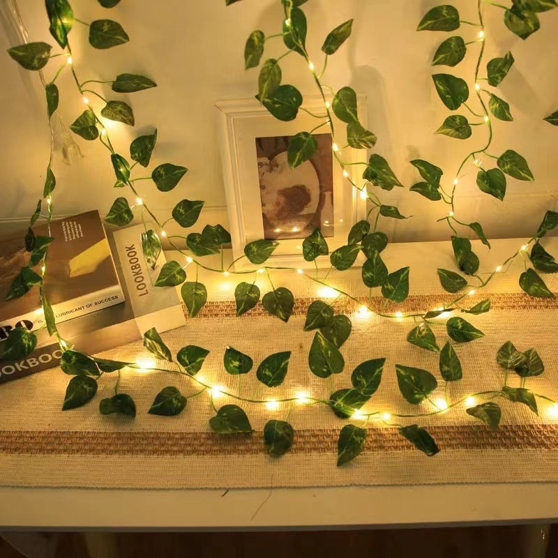 Artificial Ivy LED Curtain Lights | High & Bury