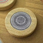 Artificial Leather Pouf | High & Bury