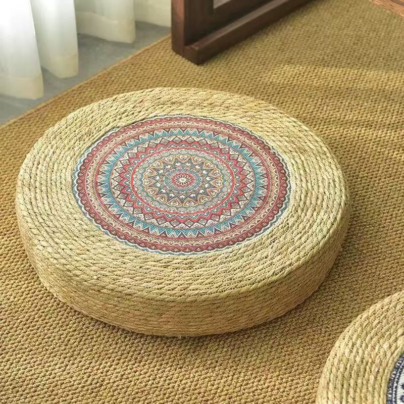 Artificial Leather Pouf | High & Bury