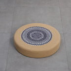 Artificial Leather Pouf | High & Bury