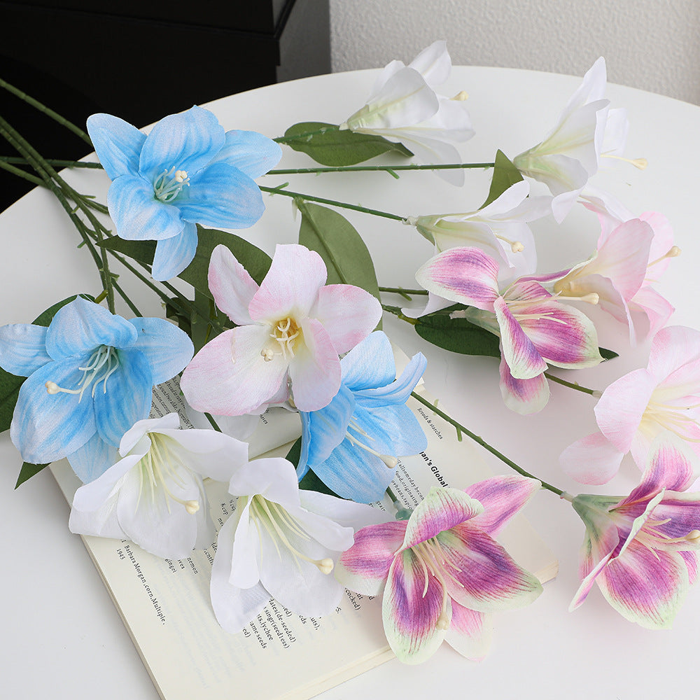 Artificial Lily Stem with Delicate Flowers | High & Bury
