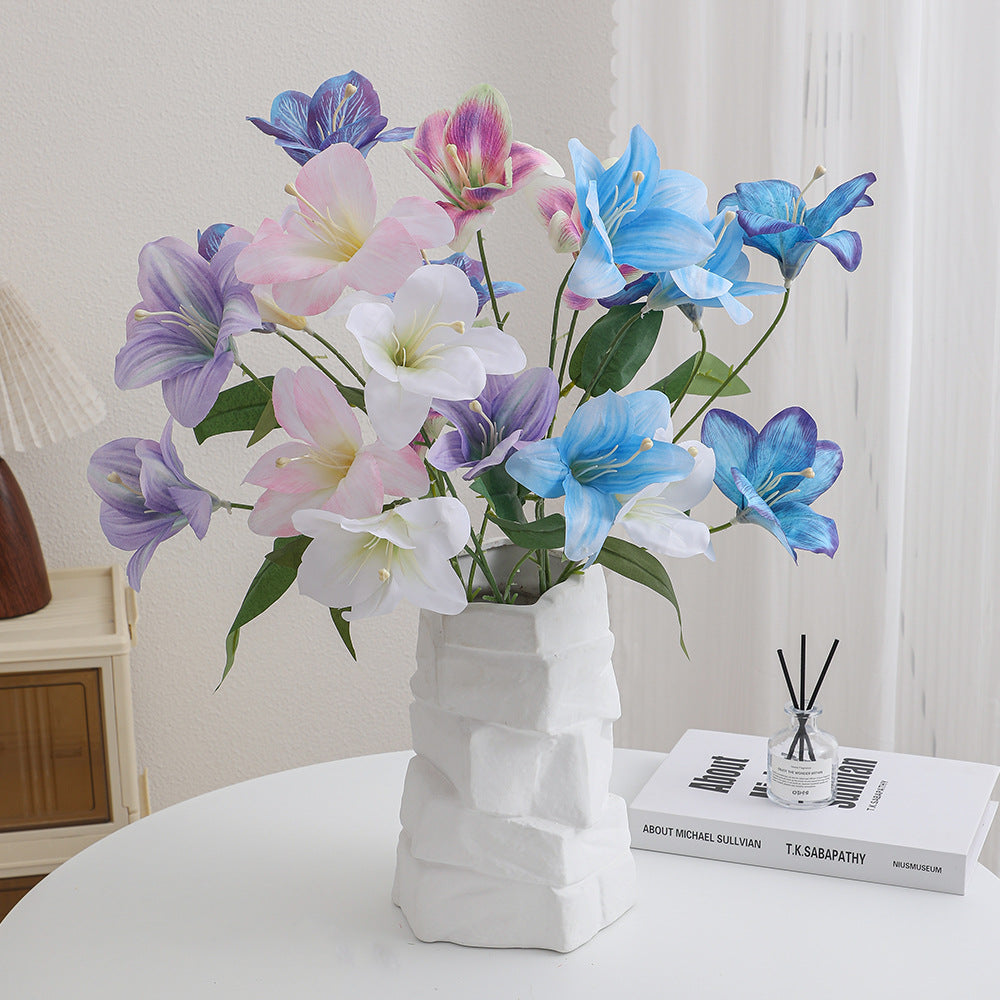 Artificial Lily Stem with Delicate Flowers | High & Bury