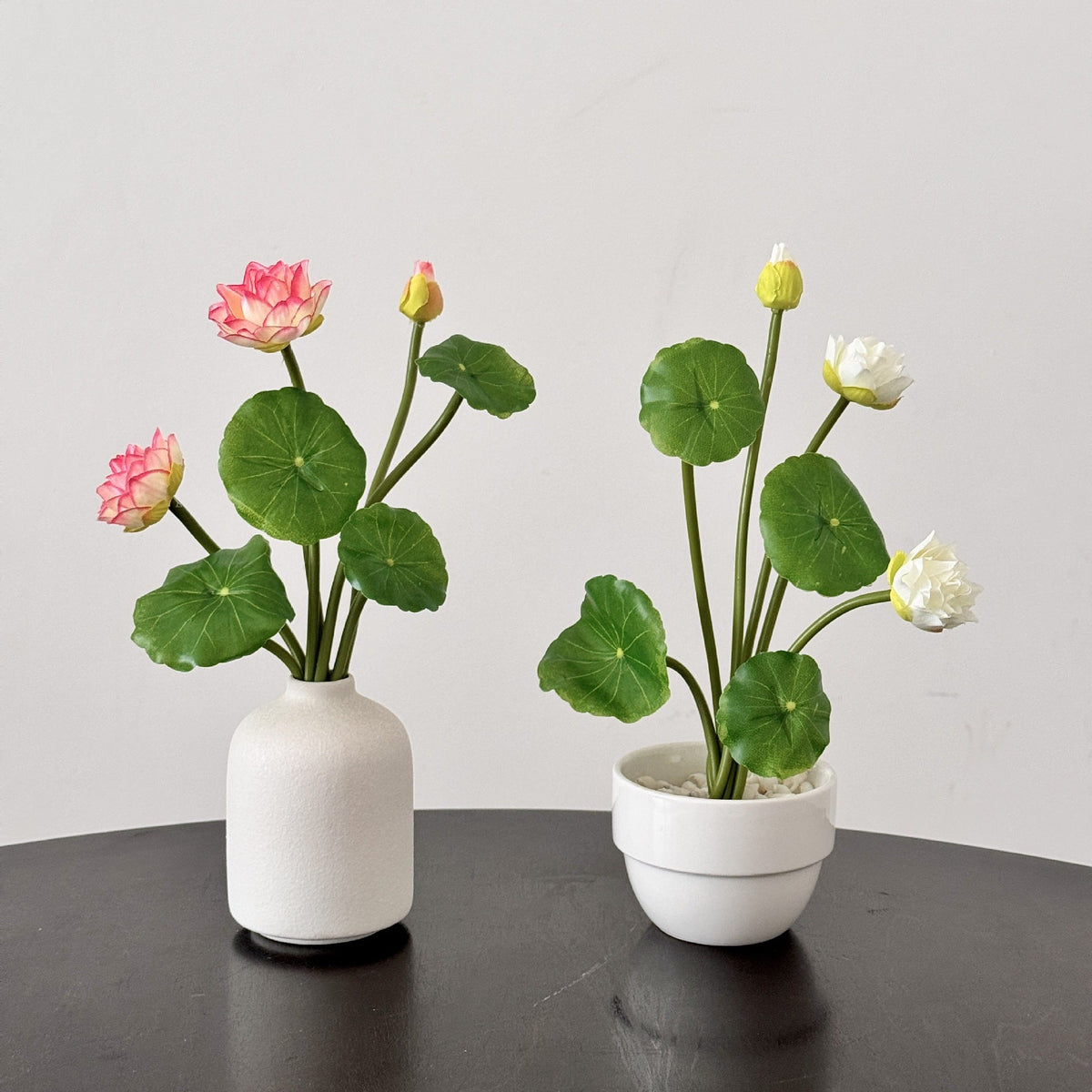 Artificial Lotus Flower Bouquet | High & Bury