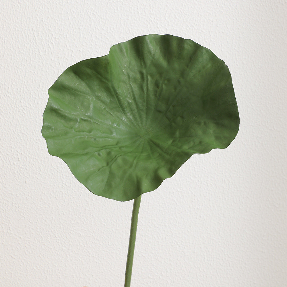 Artificial Lotus Flower Pink Green | High & Bury