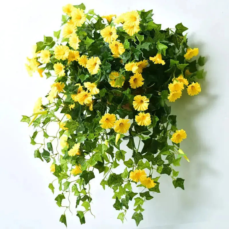 Artificial Morning Glory Vines, Silk Blend, 66 cm, 2 Pieces, view 2